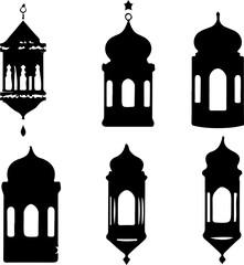 Eid Mubarak elements vector design