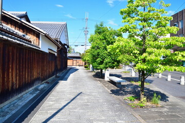 近江八幡の街並み（滋賀県）