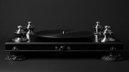 A scale with perfectly balanced weights on either side, symbolizing precision.