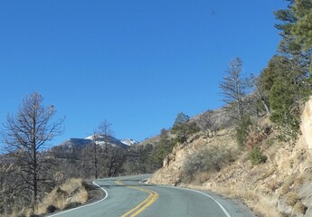 road in the mountains
