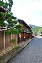 Naklejka premium 近江八幡の街並み（滋賀県）