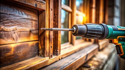Macro Shot:  Preventative Maintenance - Close-up of Tools & Hardware Ensuring Property Functionality