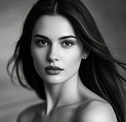 Portrait of a woman.