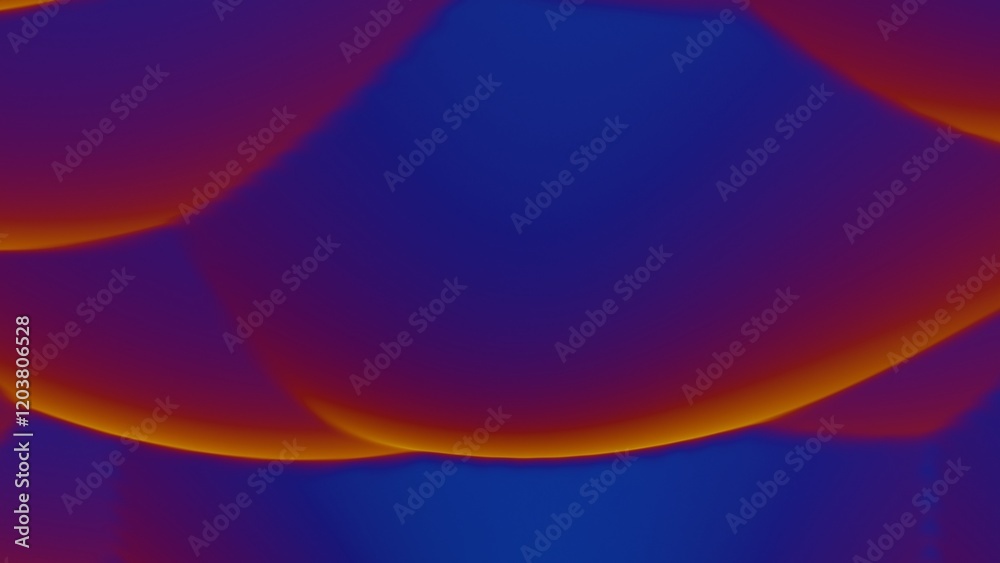 Poster Gradient Abstract Background with Warm and Cool Tones