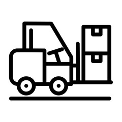 icons containing logistics, shipping, expeditions, cargo, delivery services, packages, goods