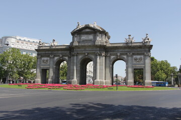 Obraz premium Puerta de Alcalá Madrid