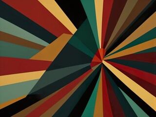 retro background with colorful stripes