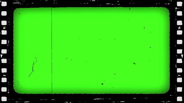 Film Frame Video With Dust & Scratches Free Video Film Overlay 4K Film frames for overlays and vintage Retro vintage effect old damaged film texture noise, dust and grain. 