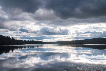 ashley reservoir landscape holyoke massachusetts