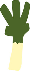 leek graphic design illustration