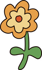 flower graphic design illustration