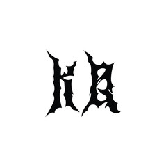 KQ monogram logo design letter text name symbol monochrome logotype alphabet character simple logo