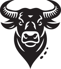 Fototapeta premium bull head vector