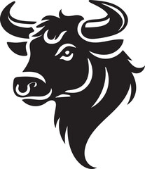 bull head isolated