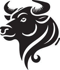 Obraz premium head of a bull