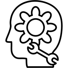 Obraz premium Philosopher Icon