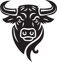 Obraz premium bull with horns
