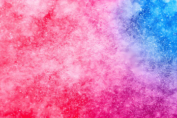 Obraz premium Colorful ice texture, winter background, design element