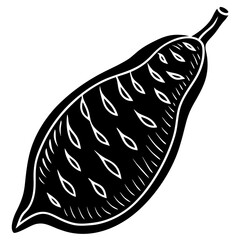 sketch of Purple Yam