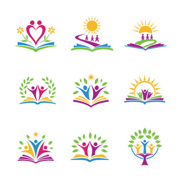 The Power of Unity logo design concept 