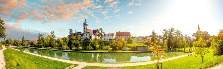 Naklejka premium Altstadt von Ehingen, Deutschland 