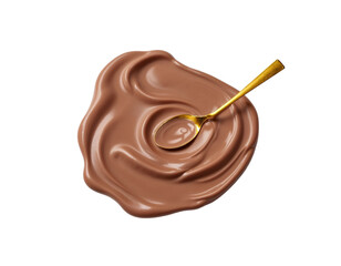 Obraz premium chocolate candy on white