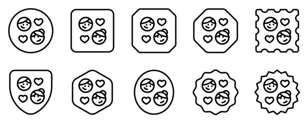 Editable romantic couple vector icon. Wedding, valentine, love, celebration. Part of a big icon set family. Perfect for web and app interfaces, presentations, infographics, etc