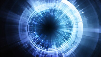Abstract background. luminous swirling. Elegant glowing circle. Big data cloud. Light ring.