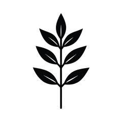 black and green leaves