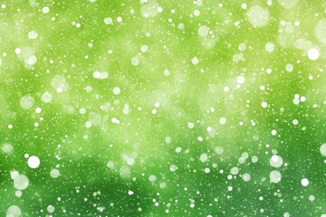 Serene winter wonderland scenery with delicate snowflakes falling gracefully in lush green landscapes for nature enthusiasts and holiday planners