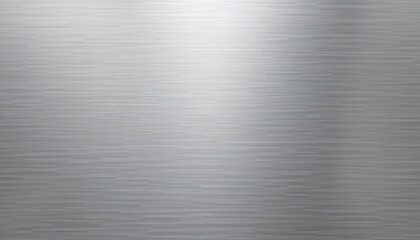 shiny brushed aluminum surface 