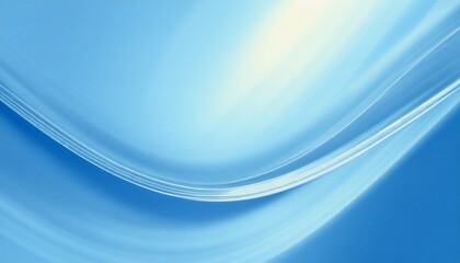Naklejka premium Abstract wavy minimal blue background with gradient colors