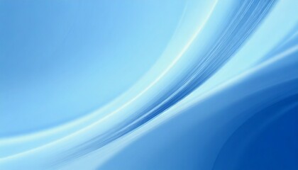 Fototapeta premium Abstract wavy minimal blue background with gradient colors