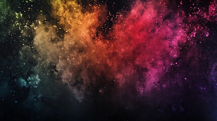 Happy Holi for Festival of Colors vector elements for card, greeting, poster design.