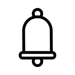 Obraz premium Bell icon representing sound, notification, or alert. Ideal for communication apps, events, and alert systems. Clean, modern, and versatile vector style.
