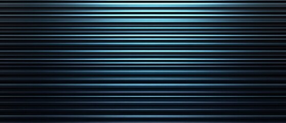 Abstract Blue and Black Horizontal Lines Pattern