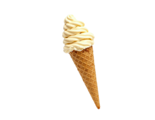 ice cream cone isolated