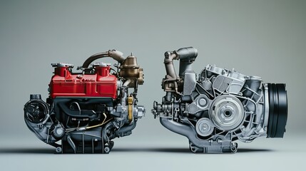 A comparison of traditional and hybrid engines in terms of fuel efficiency.