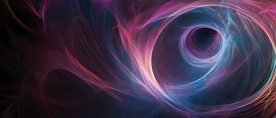 This abstract swirling design features vibrant colors in a mesmerizing pattern. Perfect for backgrounds, digital art, or creative projects, it evokes a sense of motion and depth.