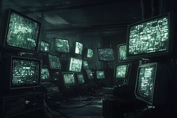 Retrograde Digital Fortress: A Nocturnal Digital Enclave