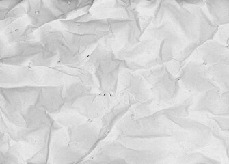 crumpled grey paper texture background