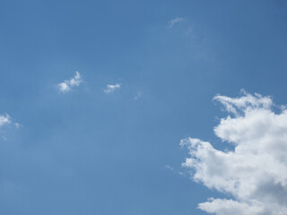 cloudy blue sky background