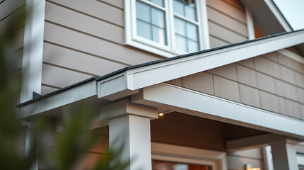 Modern House Exterior: Architectural Design and Home Construction