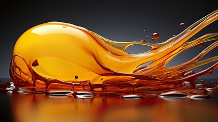 drop of oil  HD 8K wallpaper Stock Photographic Image