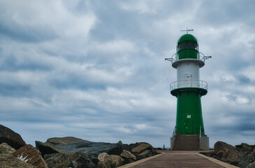 Obraz premium lighthouse on the coast