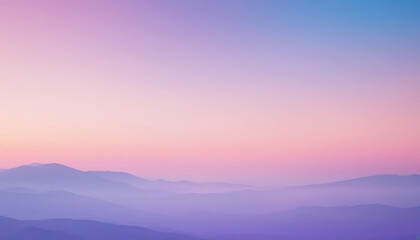 Fototapeta premium Abstract gradient mesh blending lavender, sky blue, and soft pink
