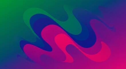 Obraz premium Abstract Vibrant Swirling Gradient Background Colorful Fluid Design Dynamic Motion Purple Pink Blue