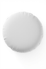 White round cushion mockup