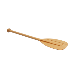 wooden spoon isolated on white