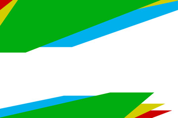 Modern Colorful Geometric Background. Abstract Business Banner. Vector Illustration